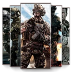 military army wallpaper android application logo